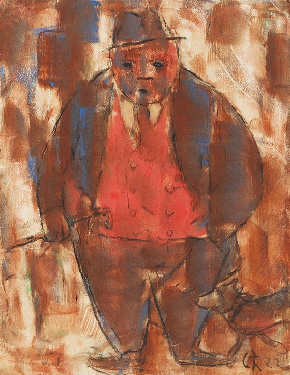 Der Spießbürger (Mann mit roter Weste)