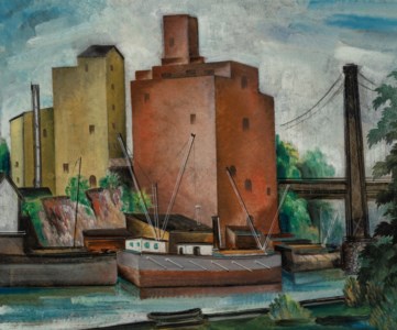 Rondout Bridge with Boat