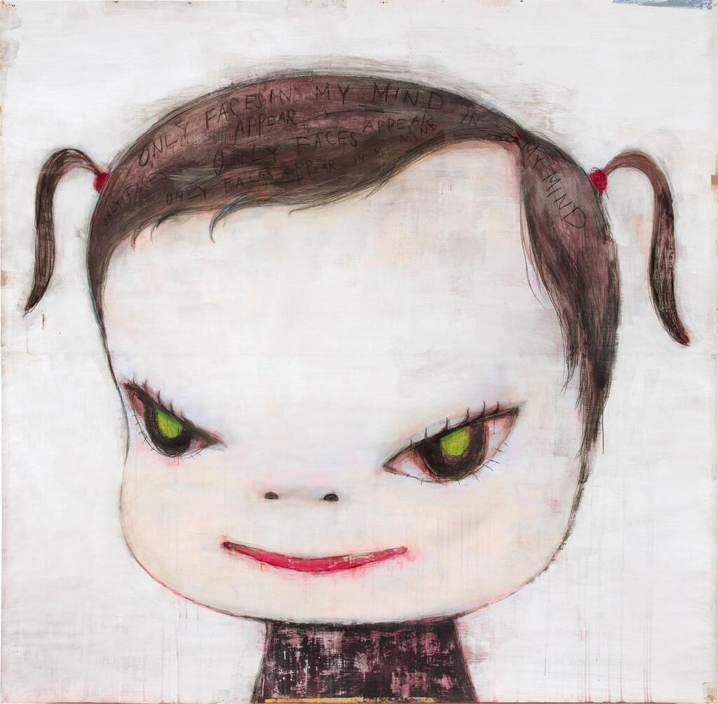 Yoshitomo Nara, Only Faces Appear in My Mind