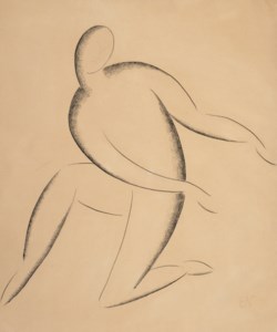 Kneeling Figure