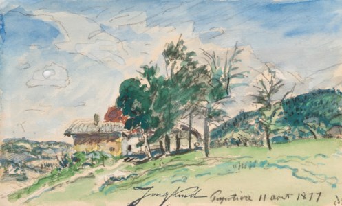 Paysage de Pupetières, Dauphiné