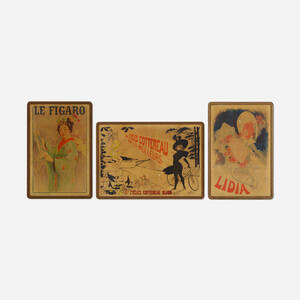 collection of three posters