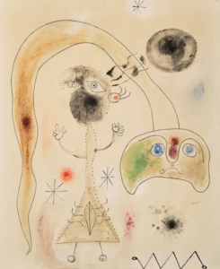 Femme, serpent, étoiles