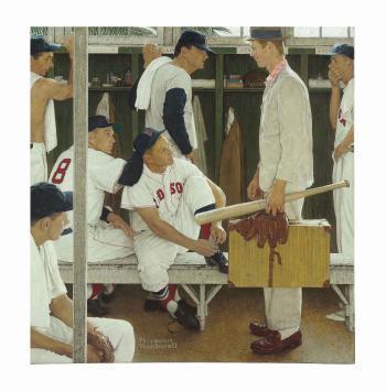 The Rookie (Red Sox Locker Room)
