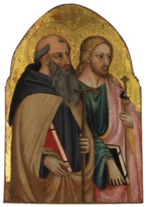 Saint Anthony Abbot and the Apostle Saint James the Greater