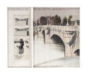 The Pont Neuf, Wrapped (Project for Paris)