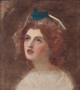 Portrait of Emma, Lady Hamilton (1765-1815), bust-length