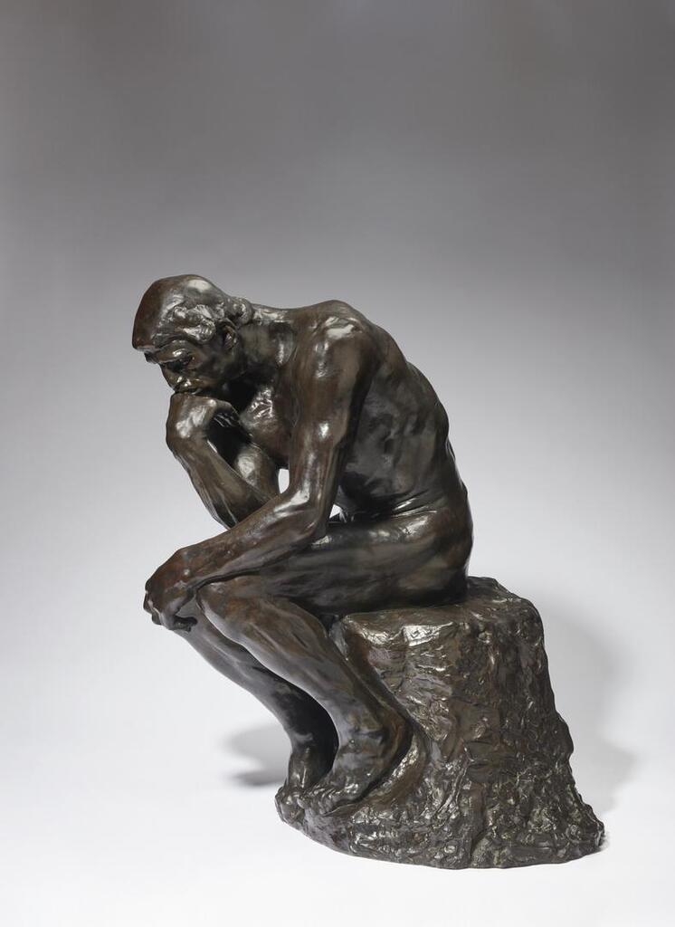 Auguste Rodin, Penseur, Taille de la Porte dit "Moyen Modèle"