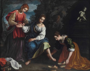 Bathsheba at her bath