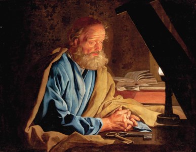 Saint Peter in jail