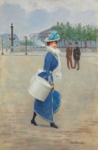 Sur la place de la Concorde