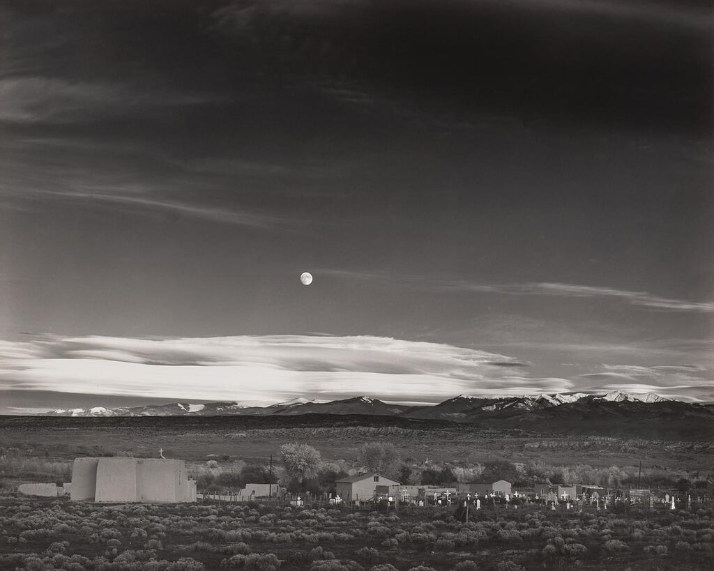 Moonrise, Hernandez, New Mexico
