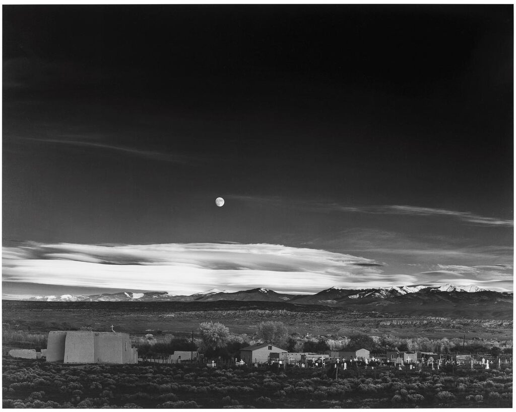 Moonrise, Hernandez, New Mexico
