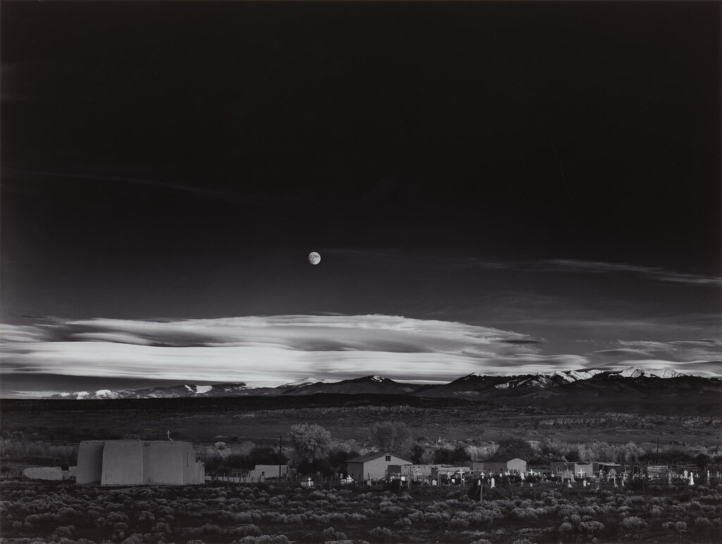 Moonrise, Hernandez, New Mexico