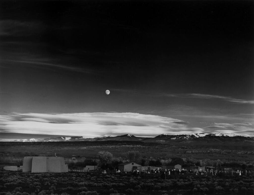 Moonrise, Hernandez, New Mexico