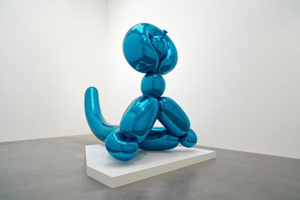 Jeff Koons, Balloon Monkey (Blue)