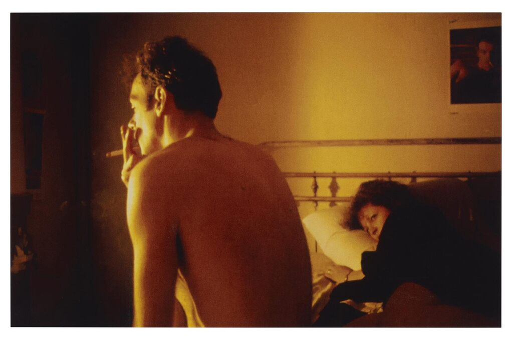 Nan and Brian in Bed, N.Y.C.
