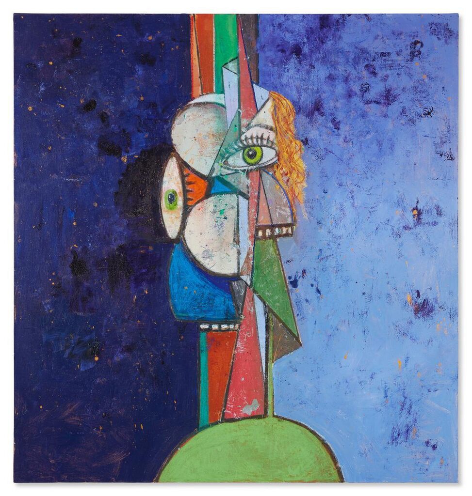 George Condo, Green Eyed Lady