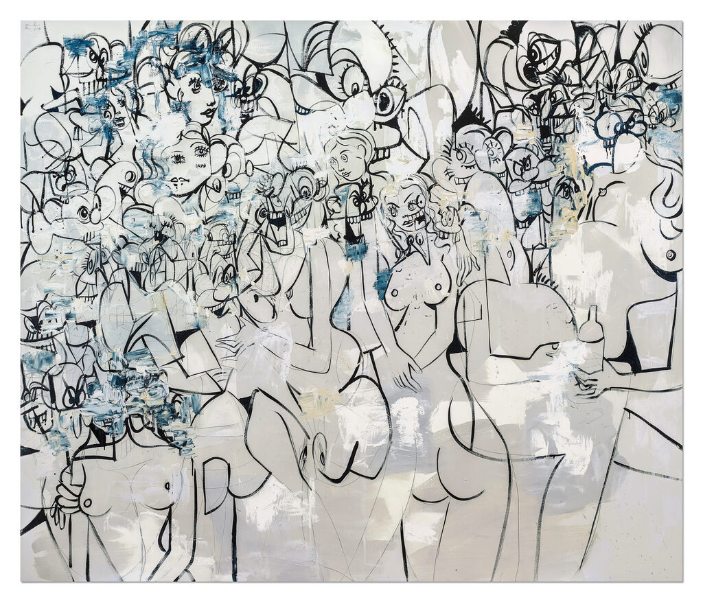 George Condo, Inside the West Wing