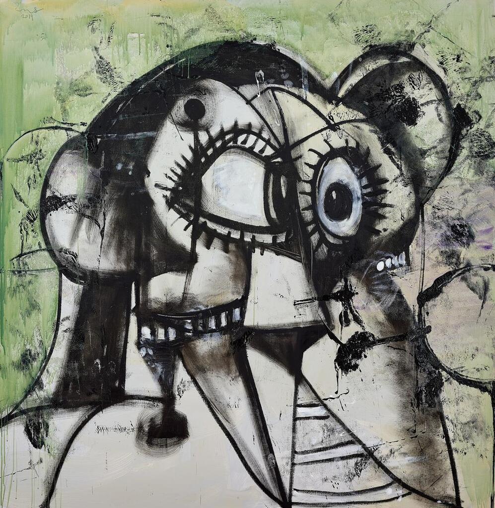 George Condo, Whistler's Father 惠斯勒的父親