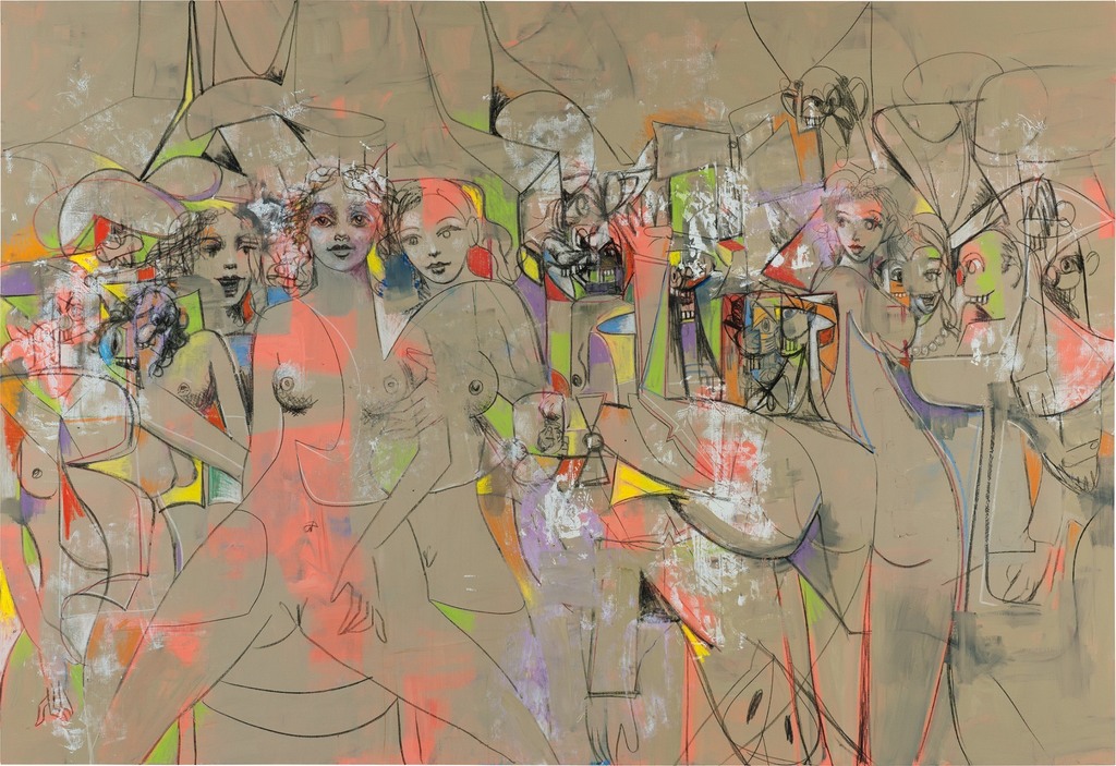 George Condo, Transparent Female Forms
