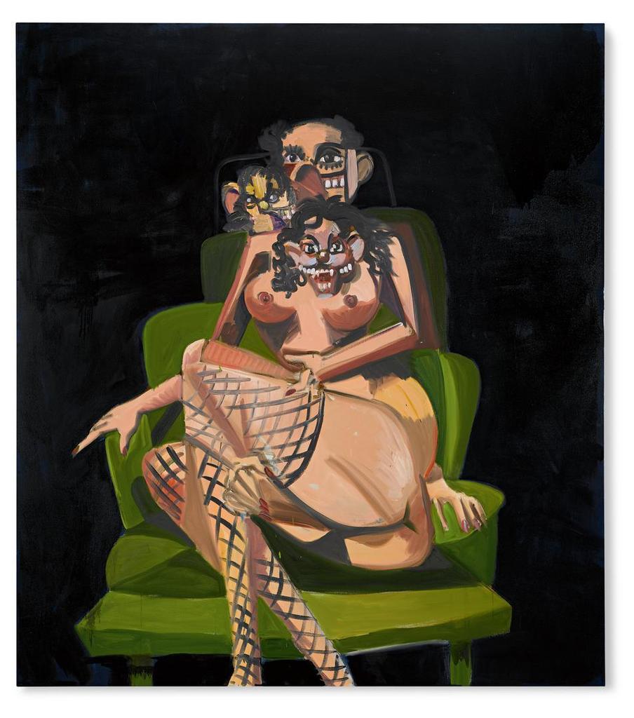 George Condo, SEATED FEMALE FIGURE