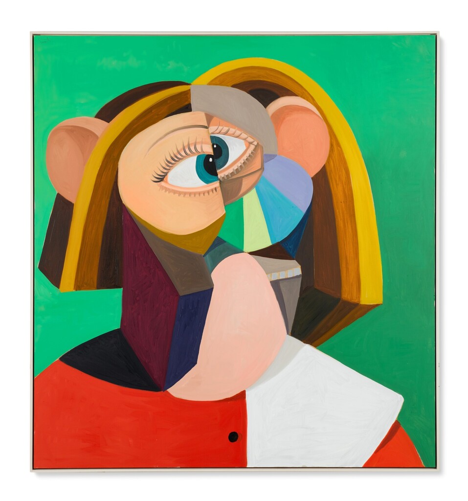 George Condo, GEORGE CONDO | WOMAN WITH GOLDEN HAIR