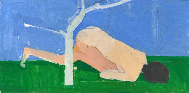 Girl with White Tree