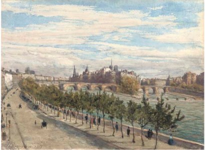 Les bords de la Seine
