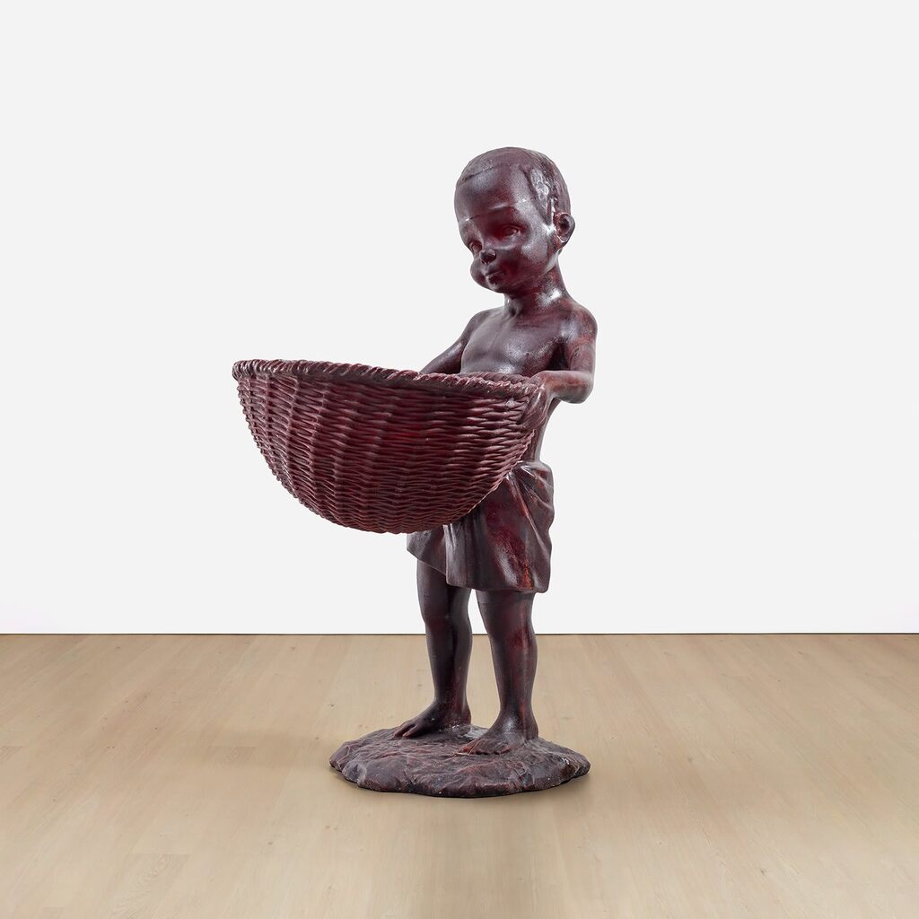 African Boy Attendant Curio with Molasses and Brown Sugar