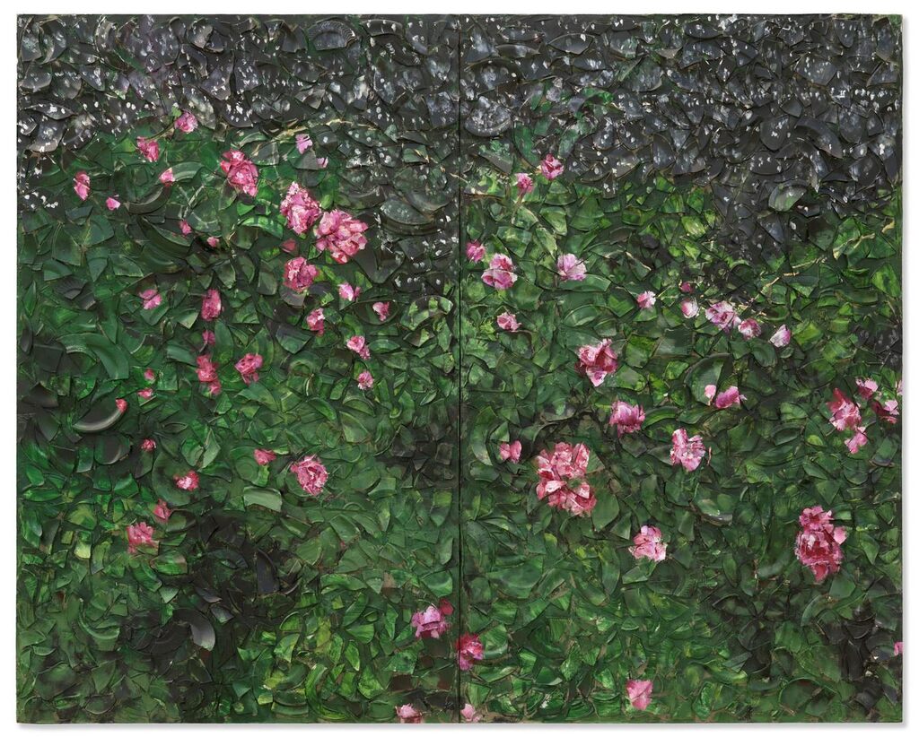 Rose Painting (Near Van Gogh's Grave) X