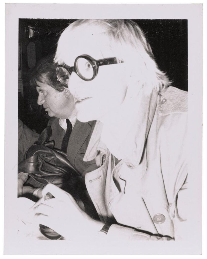 David Hockney and Francis Bacon, Paris