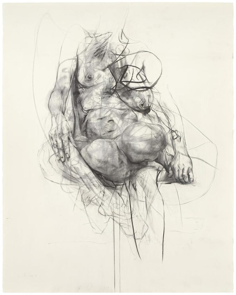 Muse on Stool (Study)