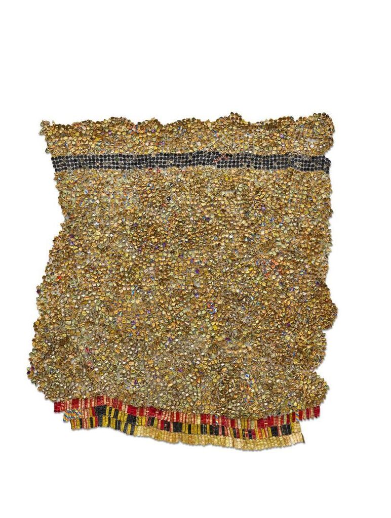 El Anatsui, Baby’s Bedsheet