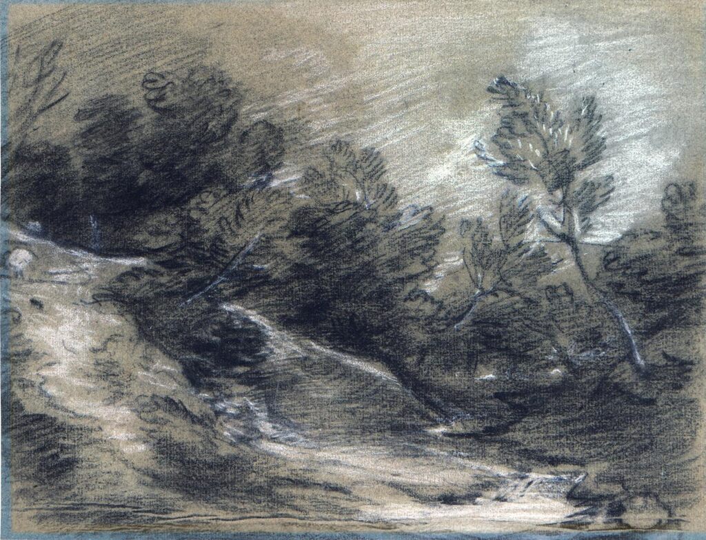 Wooded Landscape with a Stream