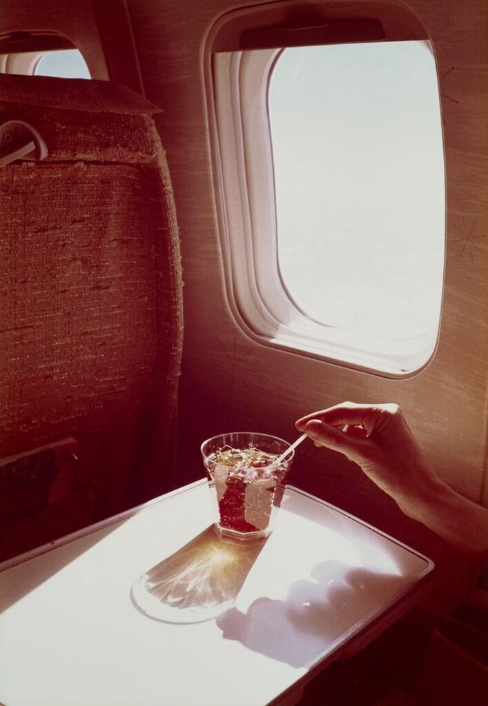 Untitled (Cocktail on a plane)