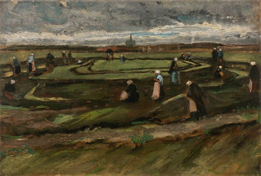 Van Gogh, Netting of nets in the dunes