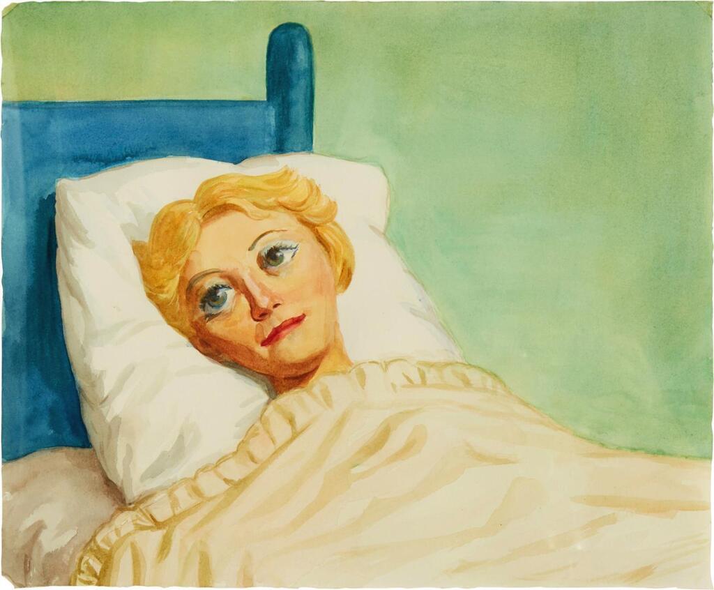 Girl in Bed