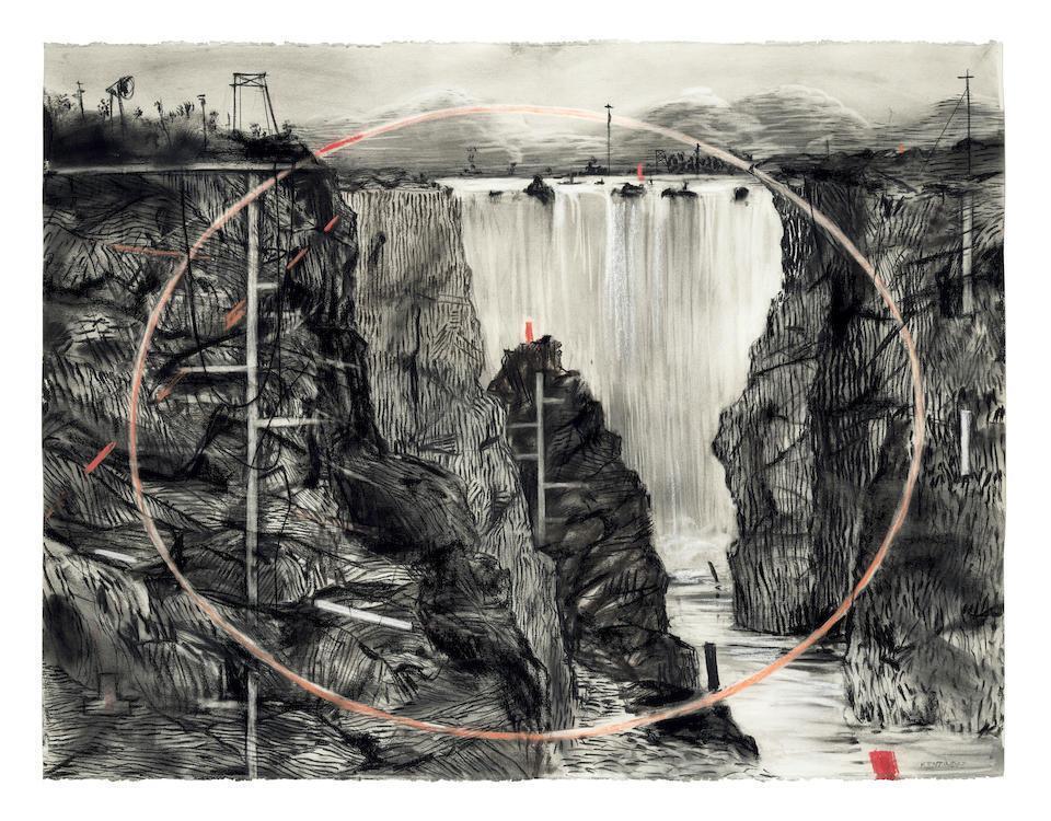 Colonial Landscape - Waterfall