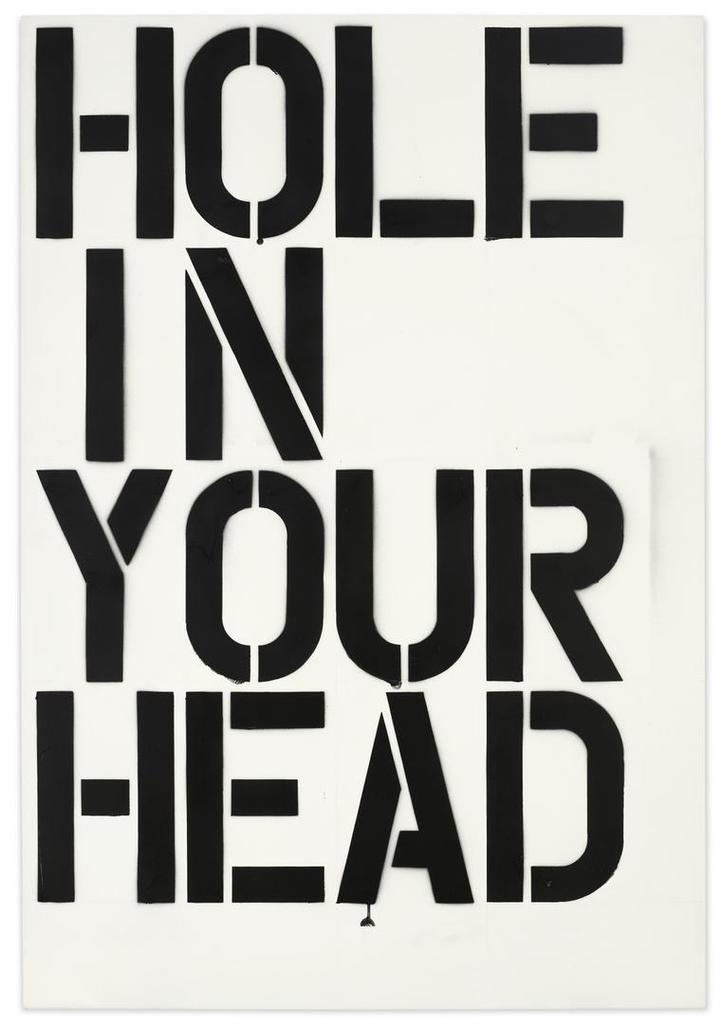 Christopher Wool, Hole