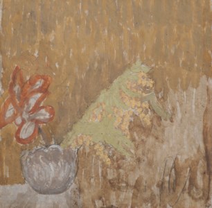 Mimosa and Flowers in a Vase
