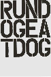 Christopher Wool, Untitled (W24) (Run dog eat dog)