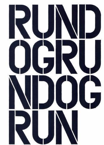 Christopher Wool, Untitled - Rundogrundogrun