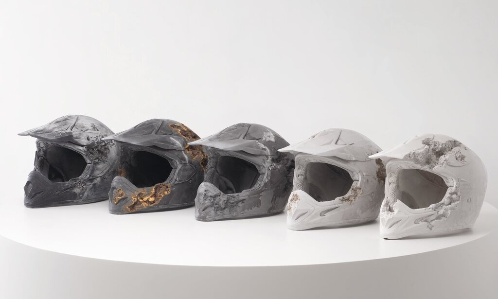 Eroded Motorcross Helmets