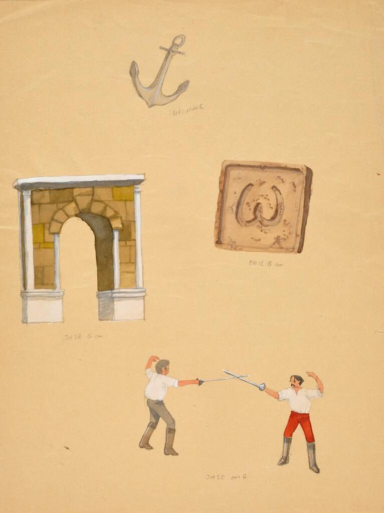 Sans titre (Bozzetto per una pubblicazione mai realizzata)