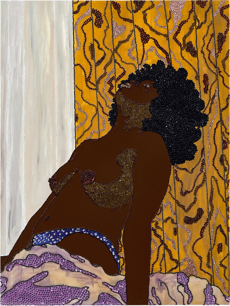 Looking Up from the She Works Hard For the Money Pin-Up series