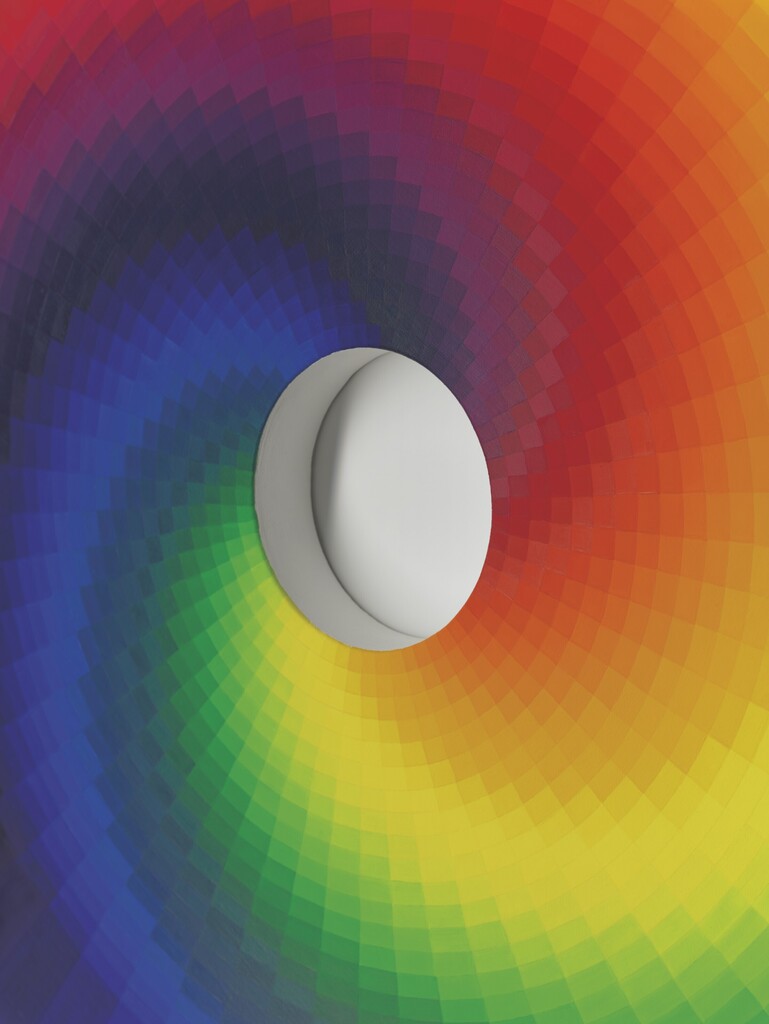 Colour experiment no. 15 (large inside spiral)