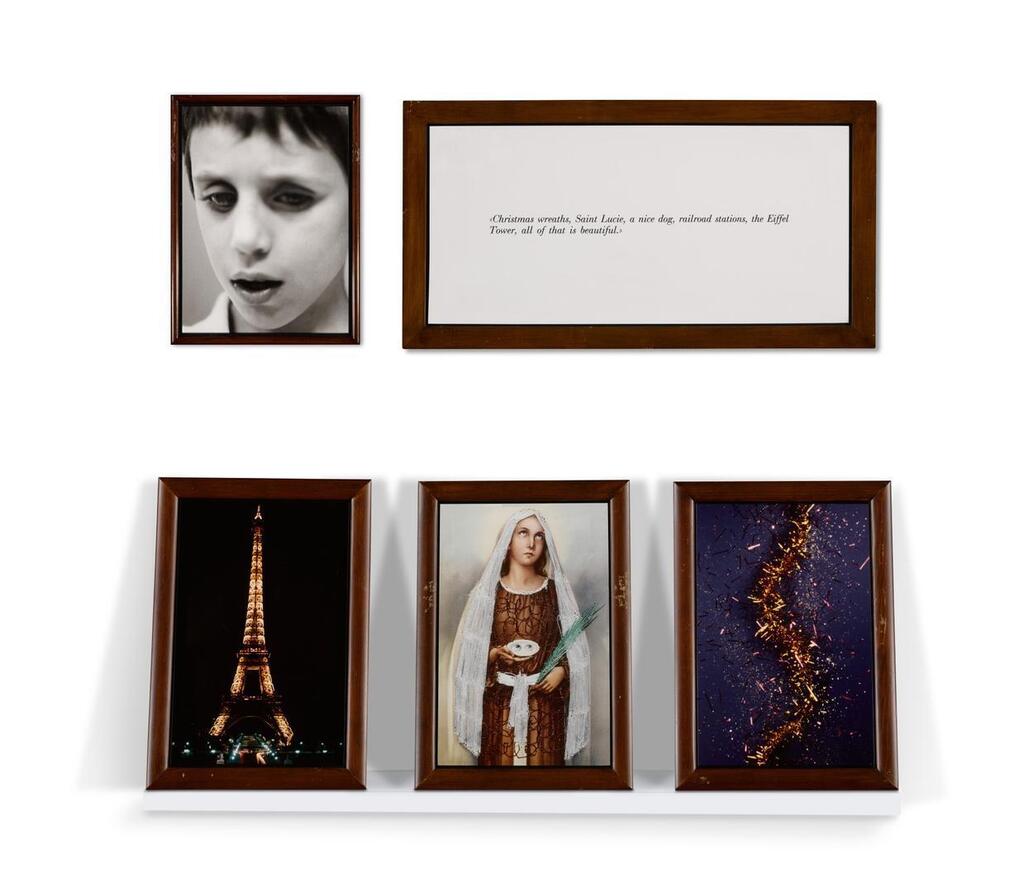 'Christmas wreaths, Saint Lucie, a nice dog, railroad stations, the Eiffel Tower, all of that is beautiful' (from The Blind)
