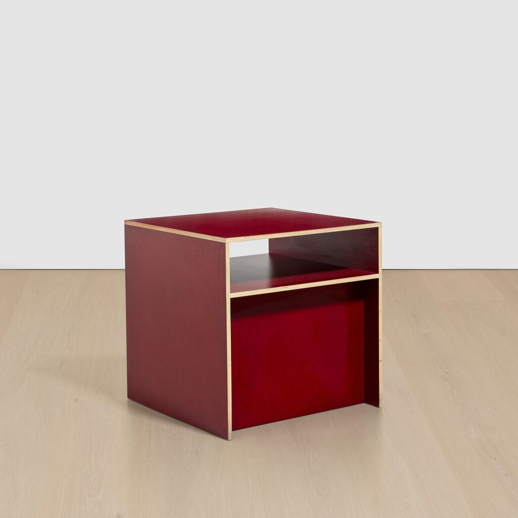 Shelf Plywood Stool no. 95-3