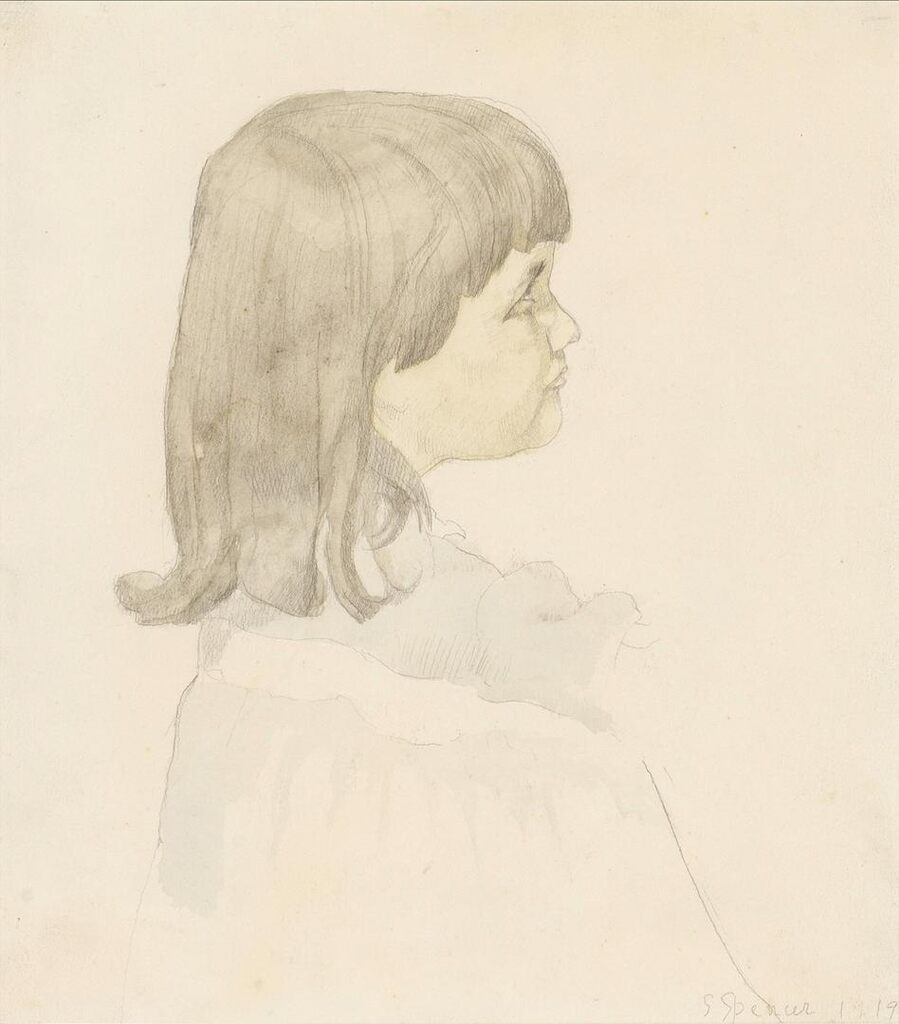 Portrait of a Young Girl (Mrs M. Hide)